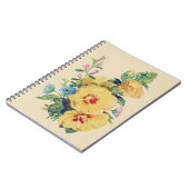 VINTAGE BLUME II NOTIZBLOCK (Linke Seite)