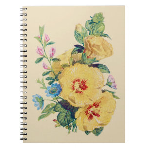VINTAGE BLUME II NOTIZBLOCK