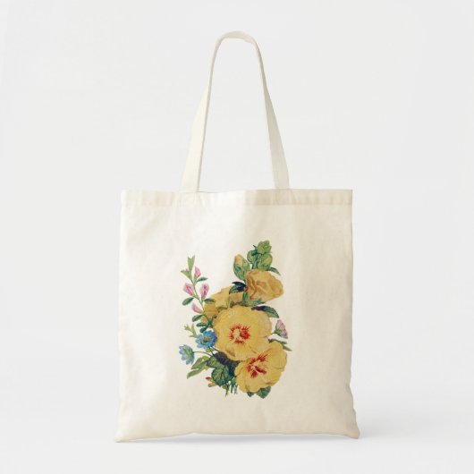VINTAGE BLUME II TRAGETASCHE (Vorne)