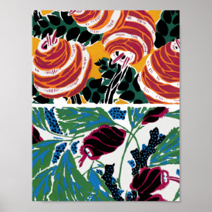 Vintage Blume III Kleine Poster