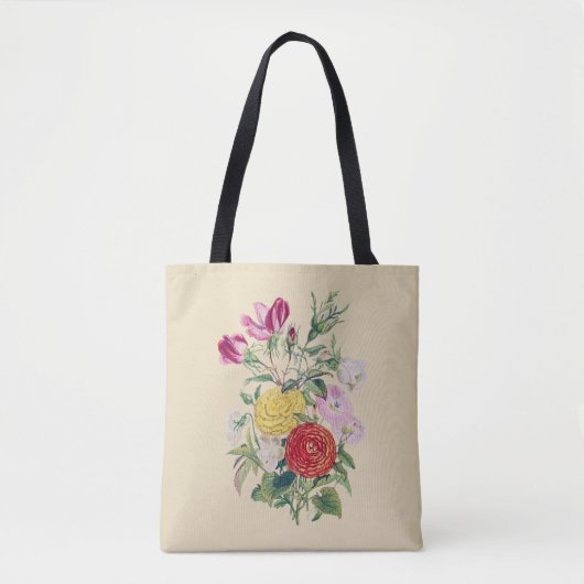 VINTAGE BLUME III TASCHE (Vorderseite)