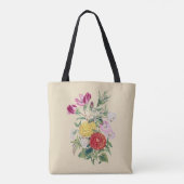 VINTAGE BLUME III TASCHE (Rückseite)
