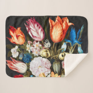 Vintage Blume in einem Glas von Ambrosius Bosschae Sherpadecke