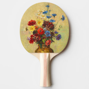 Vintage Blume in einer Vase (1910) von Odilon Redo Tischtennis Schläger