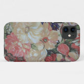 Vintage Blume iPhone Case (Rückseite (Horizontal))