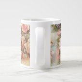 Vintage Blume Jumbo-Tasse (Rückseite)