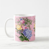 Vintage Blume Kaffeepause Tasse (Links)