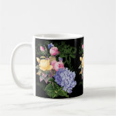 Vintage Blume Kaffeepause Tasse (Links)