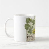 Vintage Blume Kaffeetasse (Links)