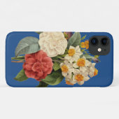 Vintage Blume, Kamelien und Narzissen, Redoute Case-Mate iPhone Hülle (Rückseite (Horizontal))