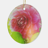 Vintage Blume Keramik Ornament (Links)