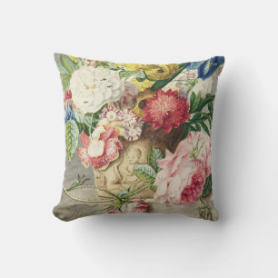 Vintage Blume Kissen