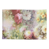 Vintage Blume Kissenbezug (Rückseite)