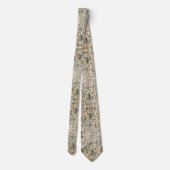 Vintage Blume Krawatte (Rückseite)