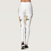 VINTAGE BLUME LEGGINGS (Rückseite)