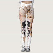 VINTAGE BLUME LEGGINGS (Vorderseite)