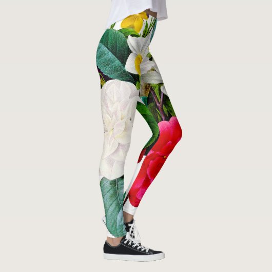 Vintage Blume Leggings (Rechts)