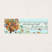 Vintage Blume Liebe Tree Hochzeitstags (Vorderseite)