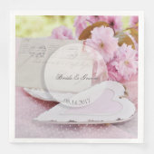 Vintage Blume-Liebhaber Serviette (Vorderseite)