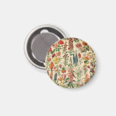 Vintage Blume Magnet (Vorderseite/Rückseite)