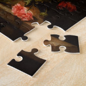 Vintage Blume Malerei Kinder Jugendstil Jugendstil Puzzle (Seite)