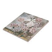 Vintage Blume mit variierter Narbenkarnation mit g Fliese (Seite)