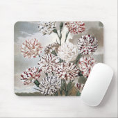 Vintage Blume mit variierter Narbenkarnation mit g Mousepad (Mit Mouse)