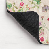 Vintage Blume Mousepad (Ecke)