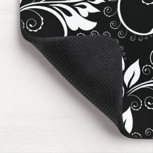 Vintage Blume Mousepad (Ecke)