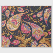 Vintage Blume nahtlos paisley Muster. Geschenkpapier (Flach)