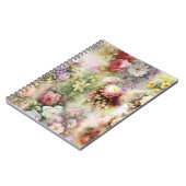 Vintage Blume Notizblock (Linke Seite)