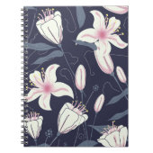 Vintage Blume Notizblock (Vorderseite)