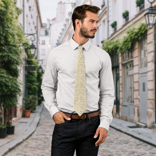 Vintage Blume personalisieren Krawatte