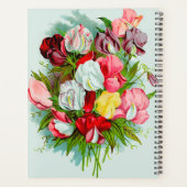 Vintage Blume Planer (Rückseite)