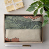 Vintage Blume Poppy Seidenpapier (Geschenk)