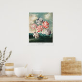 Vintage Blume Poster (Küche)