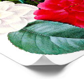 Vintage Blume Poster (Ecke)