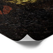 Vintage Blume Poster (Ecke)