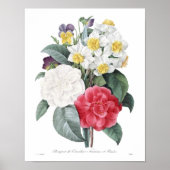 Vintage Blume Poster (Vorne)