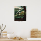Vintage Blume Poster (Küche)
