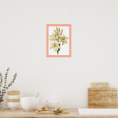 Vintage Blume Poster 1 (Küche)