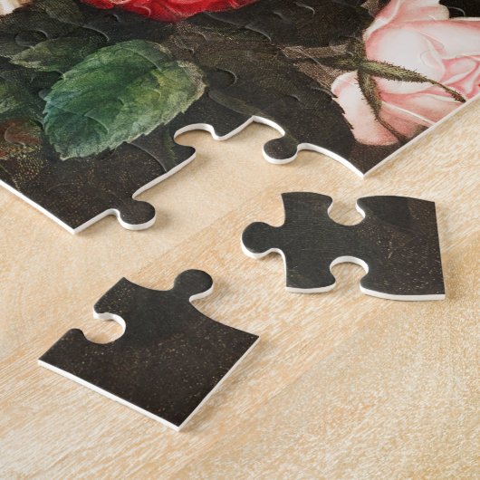 Vintage Blume Puzzle (Seite)