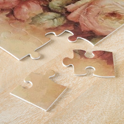 Vintage Blume Puzzle (Seite)