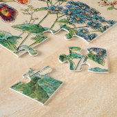 Vintage Blume Puzzle (Seite)