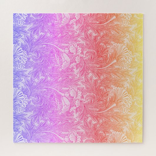 Vintage Blume Puzzle (Horizontal)