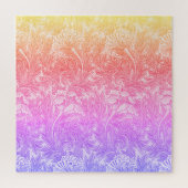 Vintage Blume Puzzle (Vertikal)