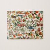 Vintage Blume Puzzle (Horizontal)