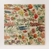 Vintage Blume Puzzle (Horizontal)
