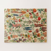 Vintage Blume Puzzle (Horizontal)