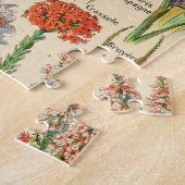 Vintage Blume Puzzle (Seite)